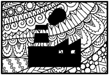 156 Ecology, Climate Change Coloring Pages school resource by Nitin Sharma