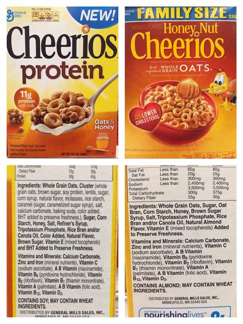 Cheerios Protein Nutrition