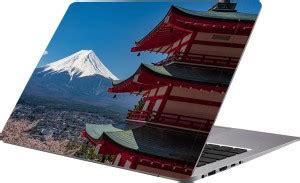 Artway Hut on Mountain Wallpaper Sticker Decals Vinyl for Laptop Skin ...