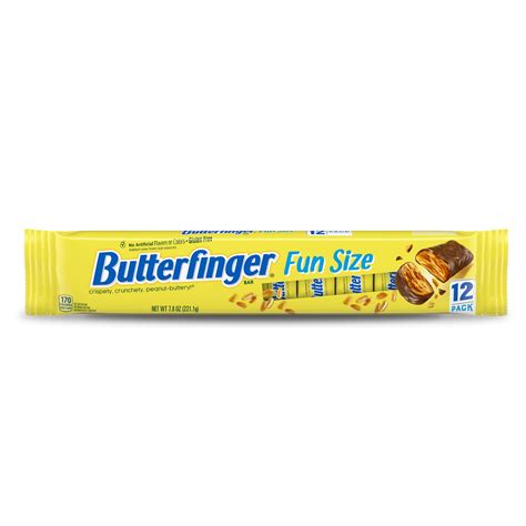 Snack Size Butterfinger Nutrition