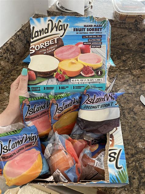 Island Way Sorbet Ice Cream In Fruit Shells at Lori Chambers blog