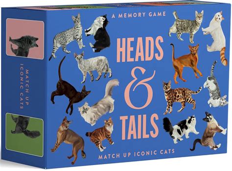 Buy Heads & Tails: A Cat Memory Game: Match Up Iconic Cats Book Online ...
