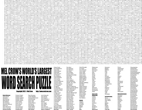 Buy Mel Crow's World's Largest Word Search Puzzle Online at desertcartINDIA