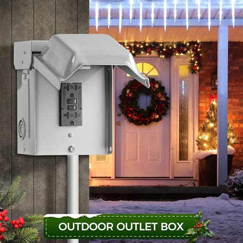 WILAWELS Outdoor Outlet Box, Weatherproof Metal Outdoor India | Ubuy