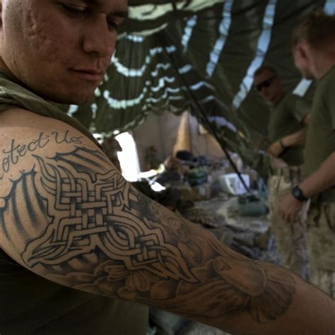 Marine Corps Artillery Tattoos Marine Corps.jpg | A Military Photo