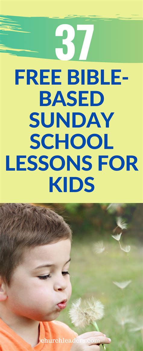 Image result for Sunday School Lessons