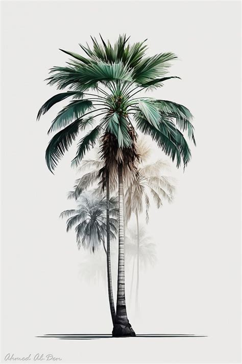 Image result for Simple Palm Tree Drawing