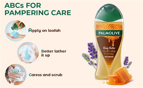 Buy Palmolive Manuka Honey Body Wash, 400ml Shower Gel Single Bottle ...
