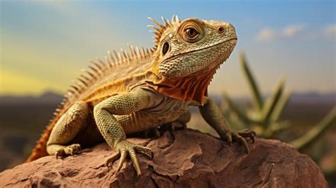 Lizard high quality background | Premium AI-generated image