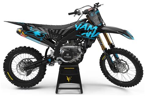 Yamaha 'Crime Black' Kit | Yamaha dirt bikes, Yamaha motocross, Custom ...