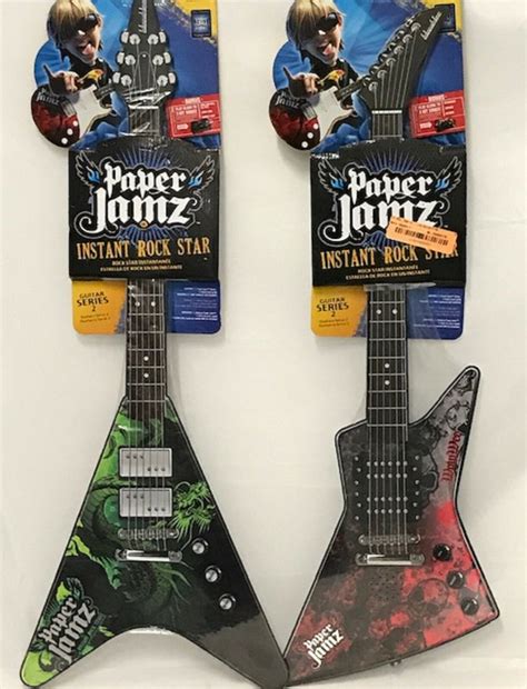 WowWee Paper Jamz Guitar Series 2, Style 10 (6214) or Style 11 (6215) U ...