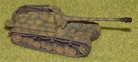 GP－0102 VK3001（H）12，8Cm自走砲架 VK3001（H） Pz.Sfl Sturer Emil ドイツ1/144 塗装済み ...