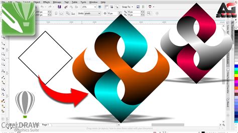CorelDRAW Tutorial Videos 3D 的图像结果
