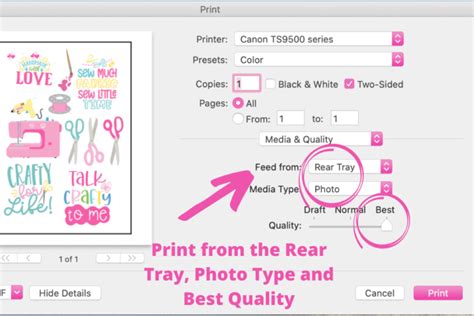 Image result for Using Print Then Cut with Clear Sticker Paper