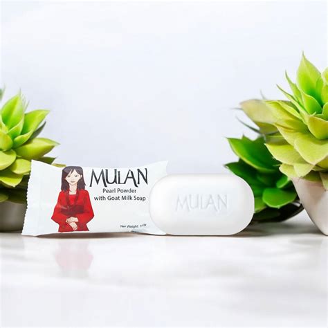 MULAN Pearl Powder + Goat Milk Soap 80g 1Box (10pcs) - Asianskymall ...