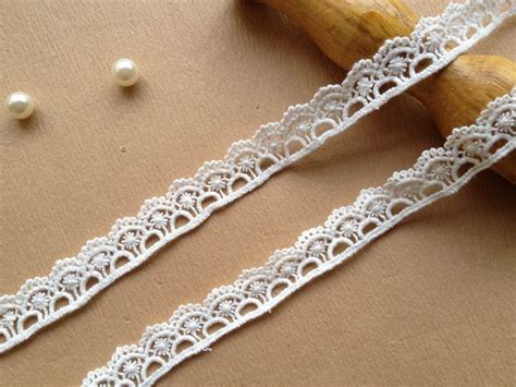 Cotton Lace Trim Lovely Ribbon Lace in off White for Sewing - Etsy