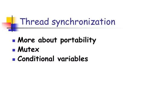 Image result for Thread synchronization techniques