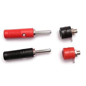 Electronic Spices Male and Female 4mm Banana Plug Male and Female ...