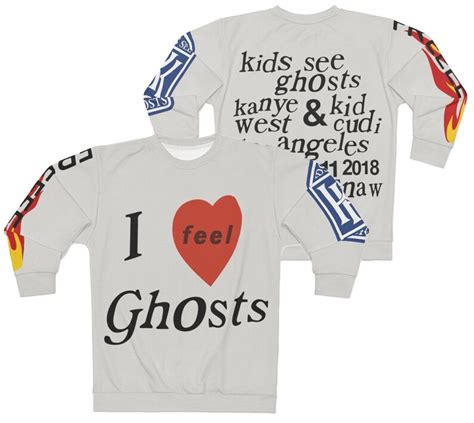 Kids See Ghosts I Feel Ghosts Unisex Crewneck Sweatshirt Kid - Etsy India
