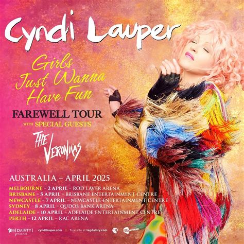 Cyndi Lauper, Cascades Amphitheater, Ridgefield, 16 August 2025 | AllEvents