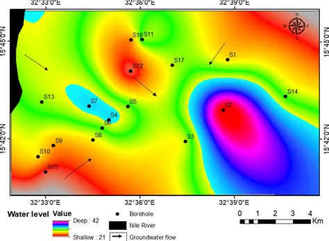 Image result for Subsurface Water Flow Direction Map
