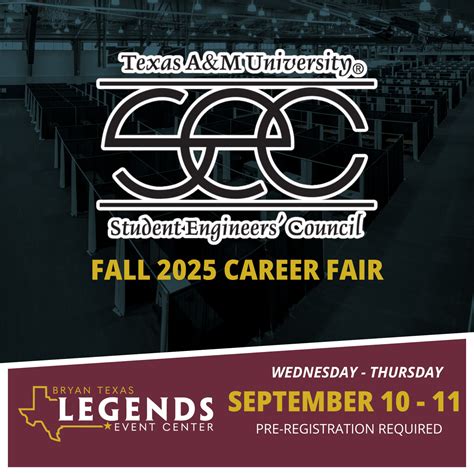 Student Engineers' Council Career Fair - Legends Event Center