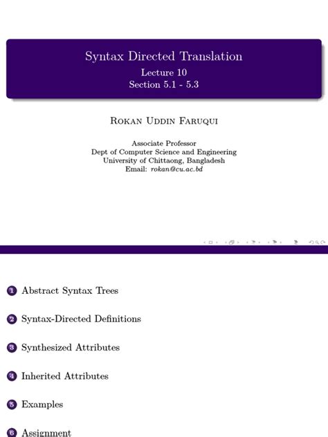 Syntax-Directed Translation for Assignment Statement 的图像结果