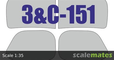 Zis-151 paint masks, KAV models KAV M35 110 (2021)