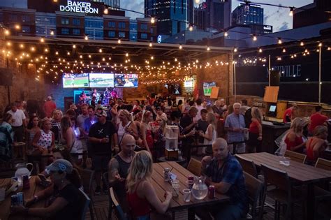 Rooftop Bars Downtown Nashville