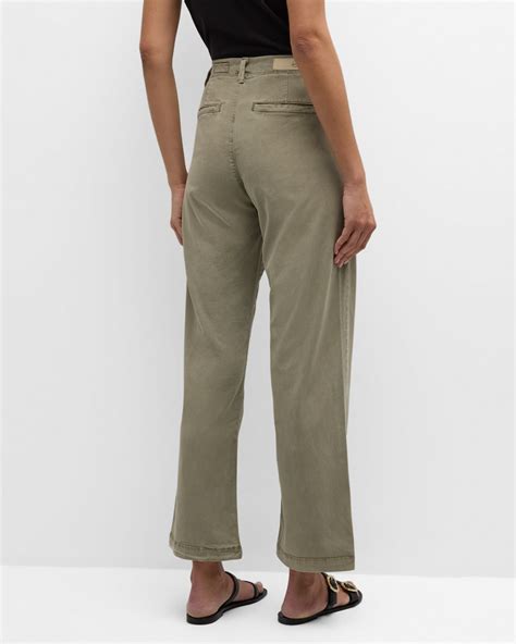 AG Jeans Caden Tailored Straight-Leg Trousers | Neiman Marcus