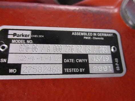 Mercedes Nebenantrieb Allison Econic Atego A0002700209 Parker 870-06 ...