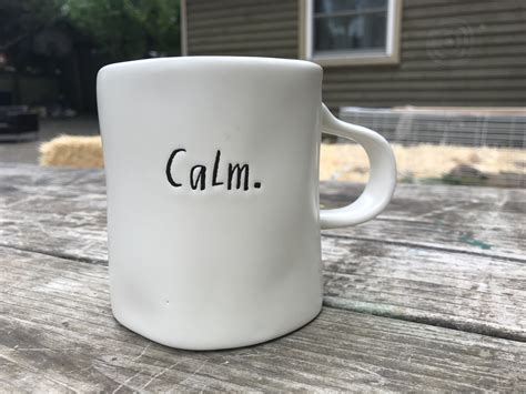 Newly Purchased August 2018 Rae Dunn Ceramic Coffee Mugs from Marshall's