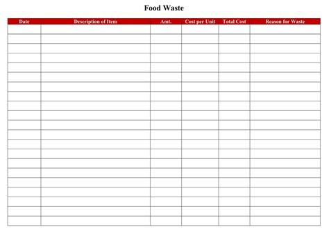 Food Waste Log 的图像结果