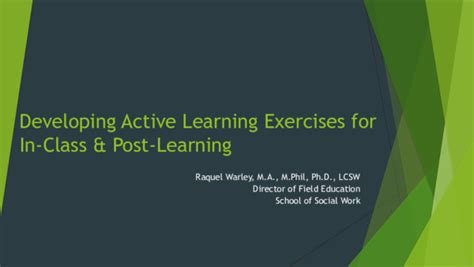 Image result for Active Learning Exercises