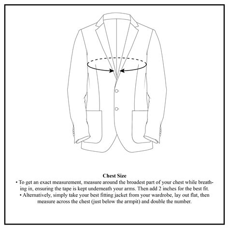 How To Measure Chest Size Jacket at Jay Hunter blog