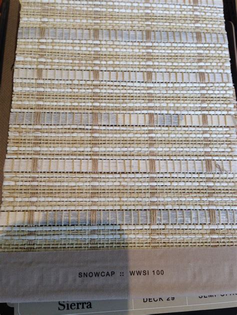 Hunter Douglas - Snow Cap WWSI 100 from The Boston Shade Company ...