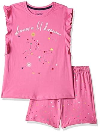 Amazon Brand - Symbol Night Dress for Girls | 100% Cotton Sleeve Less T ...