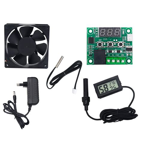 Electronic Spices Combo of Xh-w1209 Temperature Controller Thermostat ...