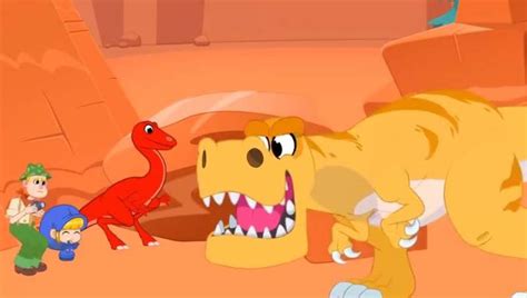愉快的恐龙动画片 向量例证. 插画 包括有 友好, 可笑, 图标, 动画片, 食肉动物, 蜥蜴, 子项, 敌意 - 27330127