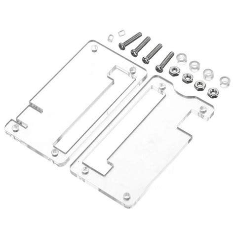Acrylic Protective Shell Case for Raspberry Pi Zero - Transparent– UNIQKART