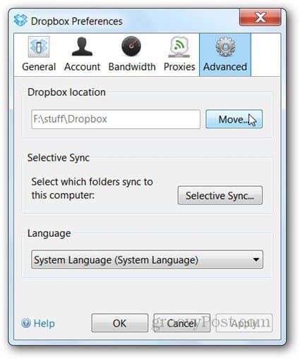 Image result for Dropbox Folder Default Location
