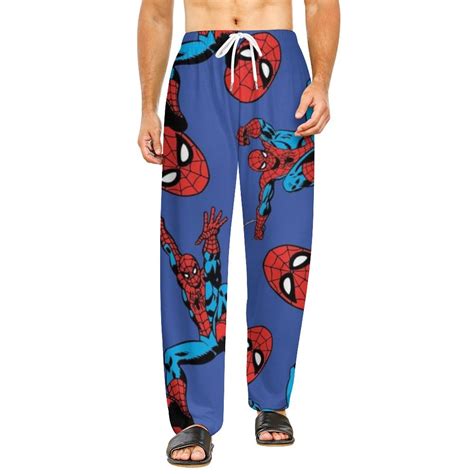 Home Pajamas Spider-Man Unisex Soft And Comfortable Pajama Pants For ...