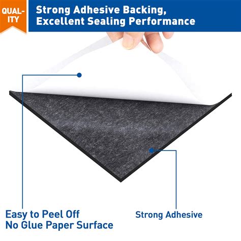 Snapklik.com : MAGZO Adhesive Foam Padding 1/8 Inch Thick X 4 Inch Long ...