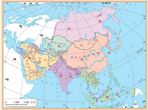 亚洲全图1-地图帝