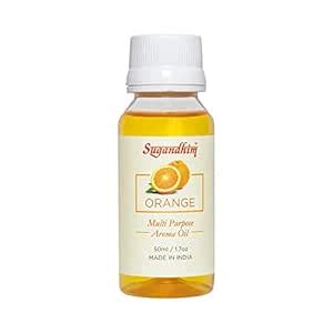 Sugandhim Multipurpose Aroma Oil Orange(santra), 1 x 50ml, Natural Oil ...