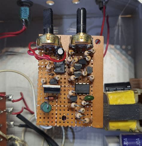 Image result for Transistor Circuit Perfboard