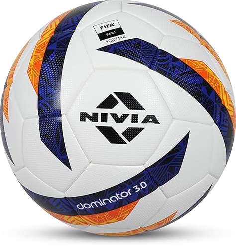 Buy Nivia Dominator 3.0 Football, Match Ball, 32 Panels, Durable & Soft ...