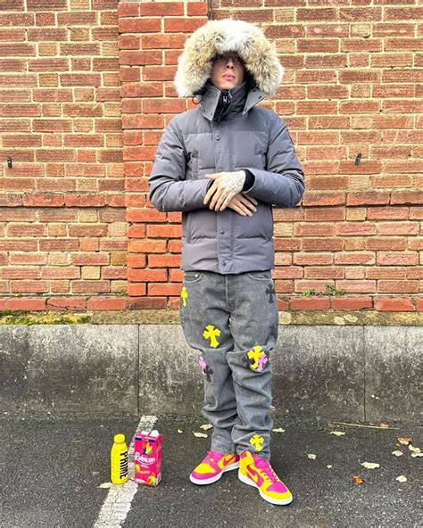 Central Cee Outfit from December 5, 2023 | Cool outfits for men, Guys ...