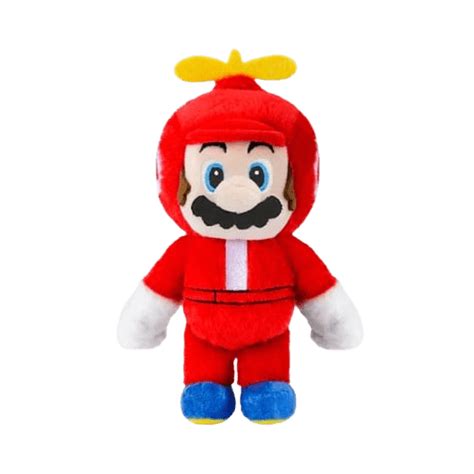 Super Mario Power Up Mascot Ball Chain Plush Propeller Nintendo TOKYO ...