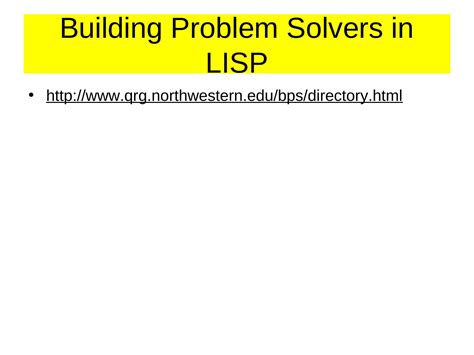 Lisp Programming Examples 的图像结果